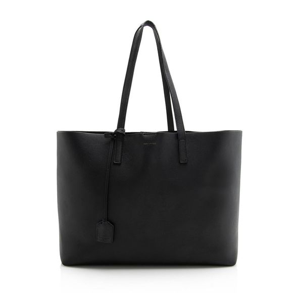 Saint Laurent Handbags - Saint Laurent Calfskin Large Shopping Tote